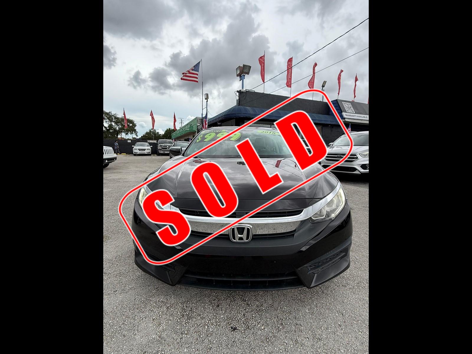 2016 HONDA Civic in Miami, FL