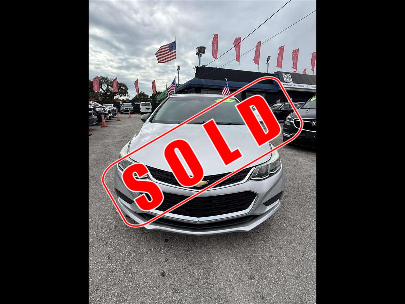 2018 CHEVROLET Cruze in Miami, FL